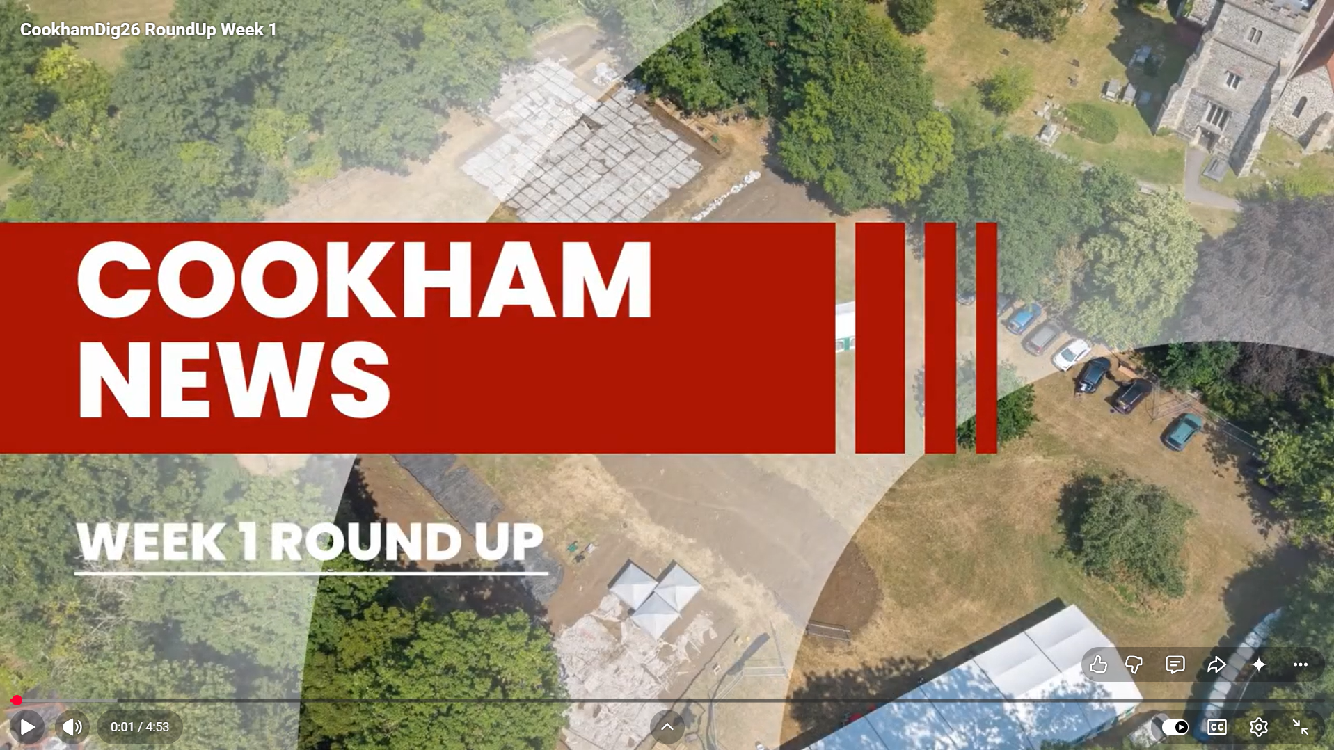 Cookham Dig 2026 | Week 1