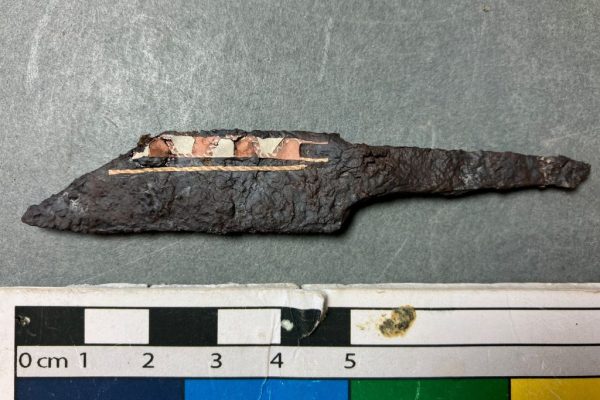 Decorated Iron Knife