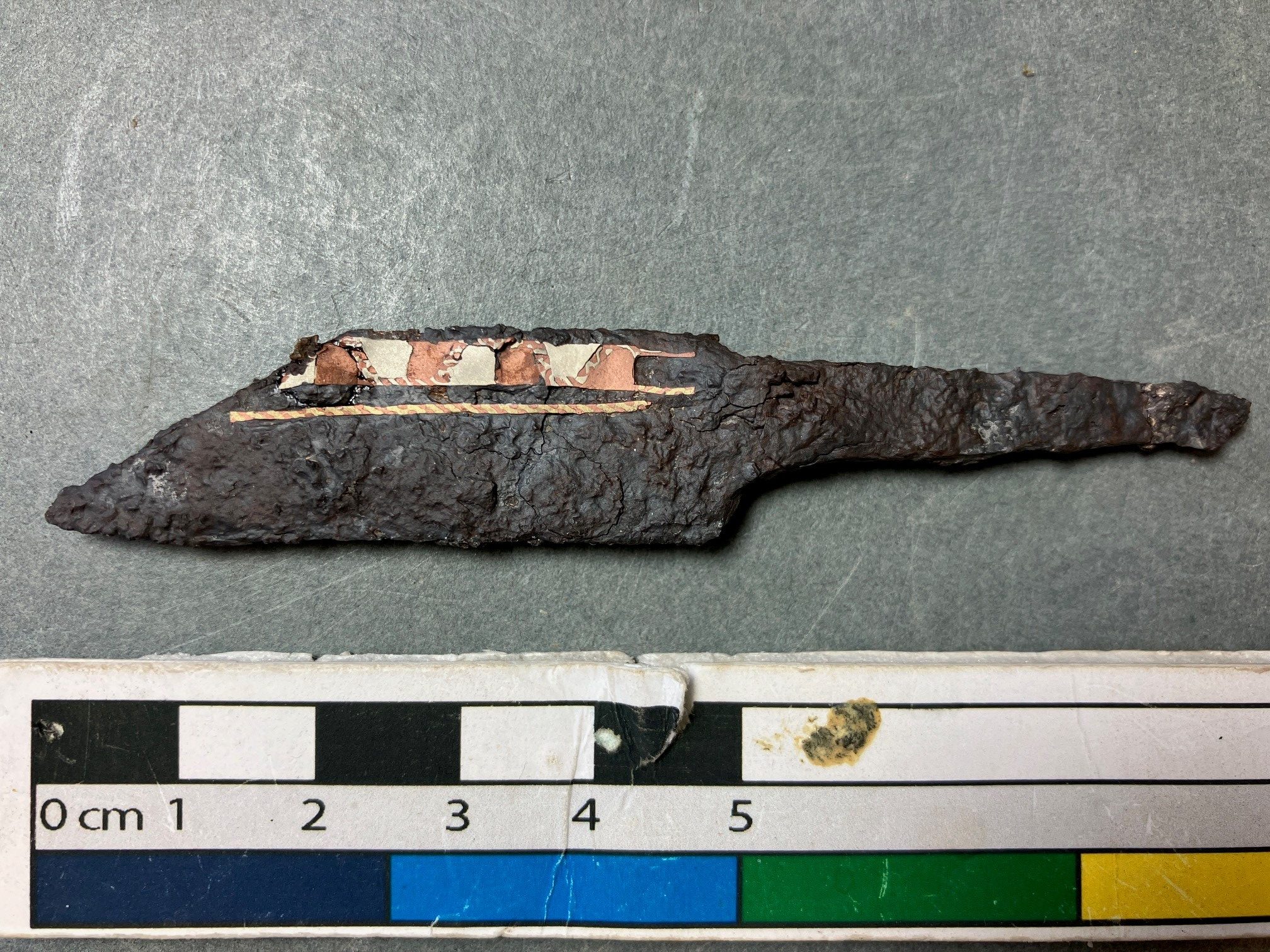 Decorated Iron Knife